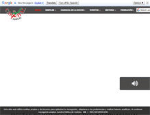 Tablet Screenshot of carnavaldeaguilas.org